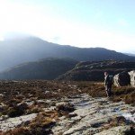 <b>Rhinog Fawr from Cwm Bychan</b>