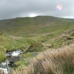 <b>Elidir Fawr and Y Garn from Nant Peris.</b>