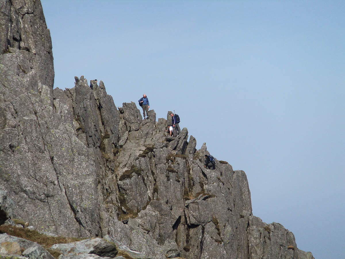 All the Walking Routes up Glyder Fawr and Glyder Fach
