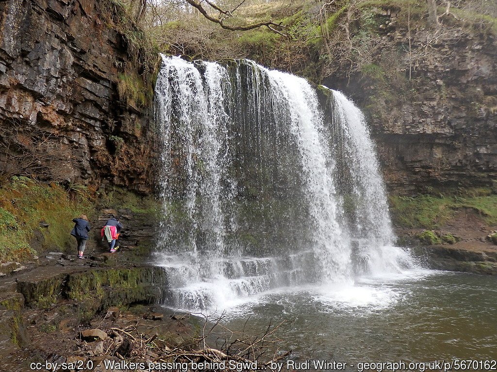 Brecon Beacons Waterfall Country Walk- Four Falls Trail to Sgwd yr Eira